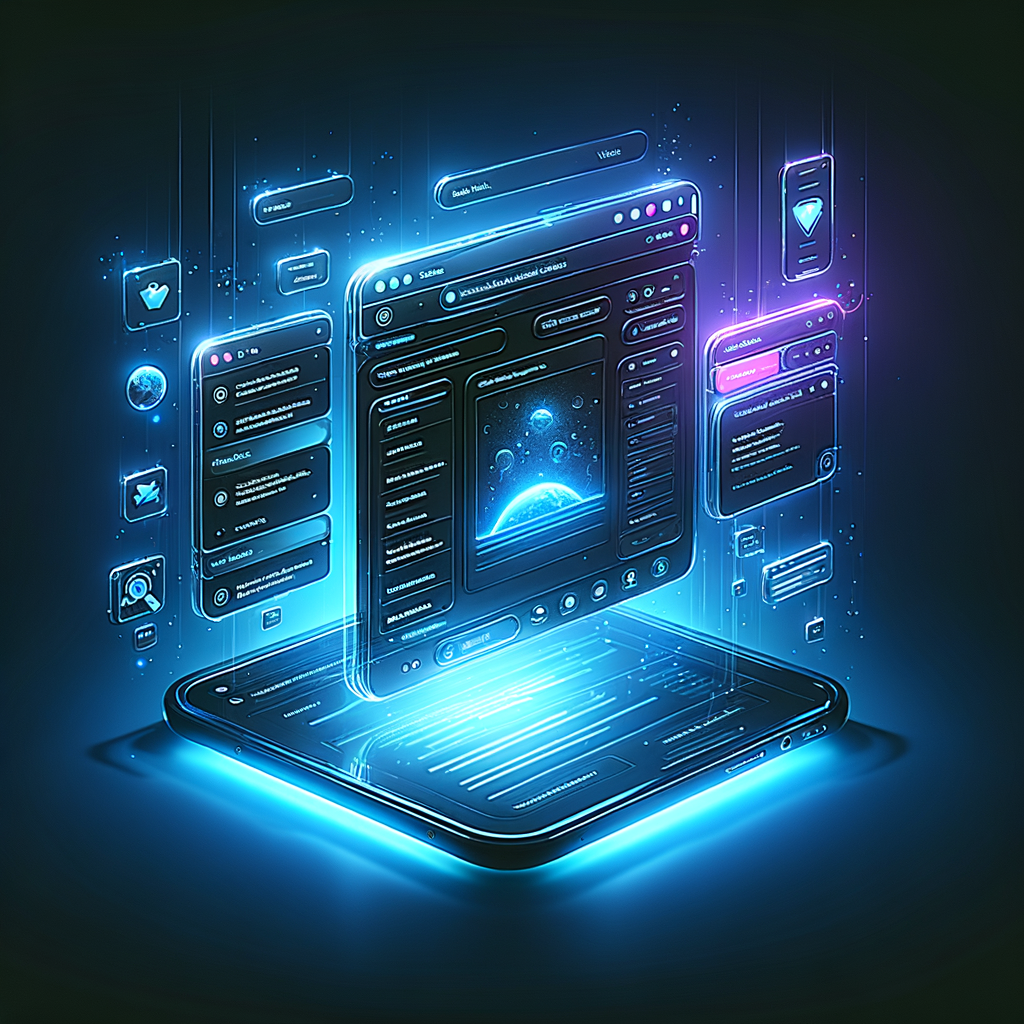 Marketur AI Site Builder dashboard mockup showing a page being built in real-time